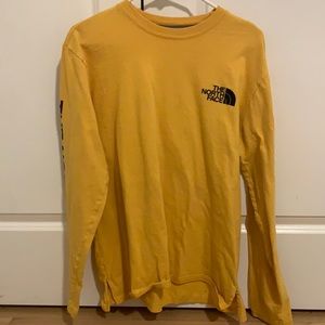 the north face long sleeve shirt
